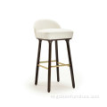 Moderne aluminium hotelstoelen Beetley Bar Stool